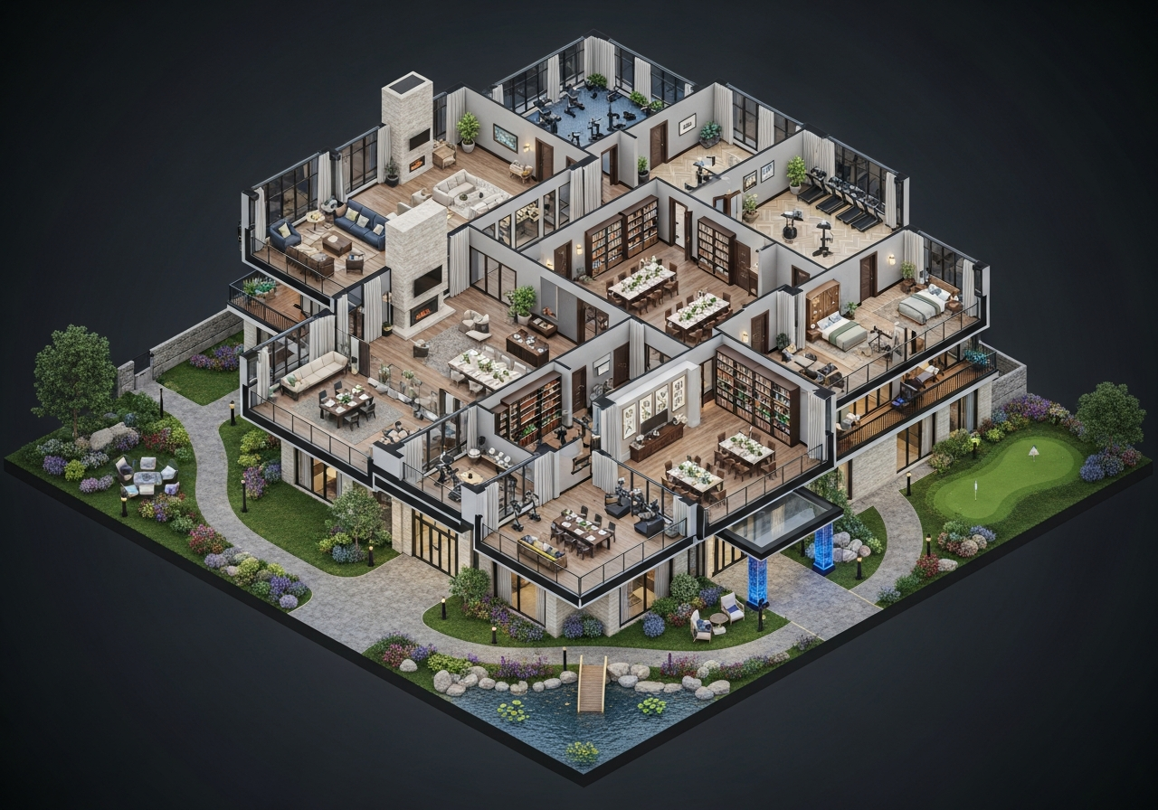 Facility floor plan